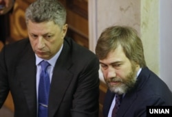 Юрій Бойко (ліворуч) та Вадим Новинський. Архівне фото