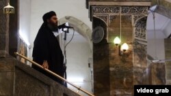 Al-Baghdadi u džamiji u Mosulu