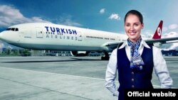 Рекламый плакат "Турецких авиалиний"