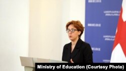 Первый заместитель министра образования и науки Грузии Екатерина Дгебуадзе 