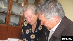 Valentina Sturza împreună cu Ion Pagu la Ciuciuleni