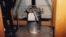 A container filled with highly enriched uranium in a factory in Kazakhstan in 1994. 