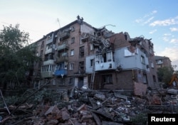 Наслідки російського ракетного удару по житловому будинку Харкова. 31 травня 2024 року