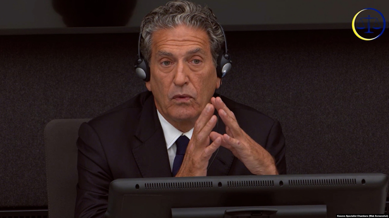 James Rubin gjatë dëshmisë, më 15 shtator 2025.