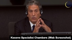 James Rubin gjatë dëshmisë.