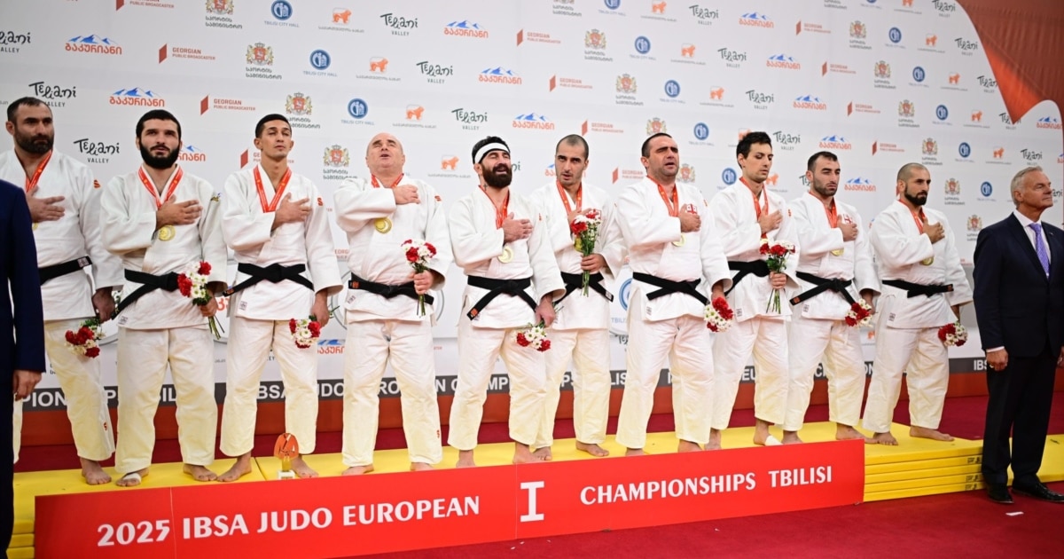 საქართველოს პარაძიუდოს ნაკრები ევროპის ჩემპიონია