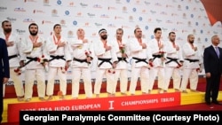 საქართველოს პარაძიუდოს ნაკრების დაჯილდოების ცერემონია