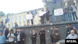 საპროტესტო აქცია გორში