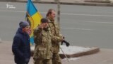 Оборонці Дебальцева відзначили роковини боїв за місто (відео)