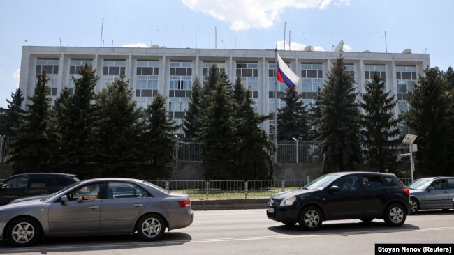 The Russian Embassy in Sofia (file photo)