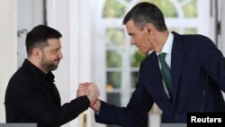 Владимир Зеленский и Педро Санчес