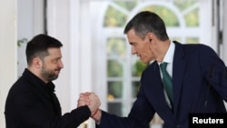 Владимир Зеленский и Педро Санчес