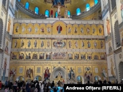 Catedrala Mântuirii Neamului, locul în care corul Patriarhiei Tronos Junior a interpretat un cântec pe versurile atribuite lui Radu Gyr.