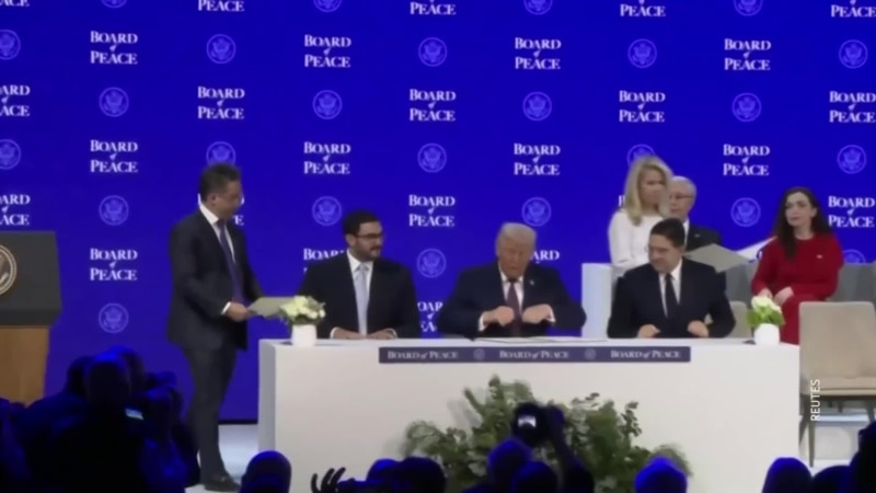 Președintele Trump a lansat oficial Consiliul de Pace, despre care spune că va fi o organizație de gestionare a conflictelor globale