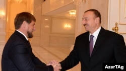 İlham Əliyev və Ramzan Kadyrov