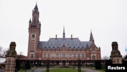 Ndërtesa e Gjykatës Ndërkombëtare të Drejtësisë në Hagë të Holandës. Fotografi nga arkivi. 