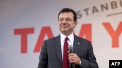 Ekrem İmamoğlu este considerat un potențial contracandidat puternic la președinție al actualului lider autoritar de la Ankara, Recep Tayyip Erdogan. (Fotografie de arhivă) 