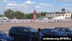 Акцыя пратэсту ў Мазыры 15 жніўня 2020, ілюстрацыйнае фота