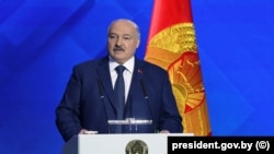 Udhëheqësi autoritar bjellorus, Alyaksandr Lukashenka. 