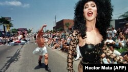Гей-парад, США, 1997. Фото Hector Mata/AFP