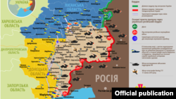 Ситуація в зоні бойових дій на Донбасі, 14 травня 2020 року. Інфографіка Міністерства оборони України