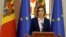 Moldova-President Maia Sandu speaking at news briefing in Chisinau on July 1