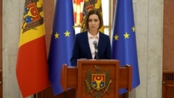Președinta Maia Sandu, răspunzând unei întrebări a Europei Libere despre relația sa cu rudele