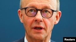 Kandidat za njemačkog kancelara Friedrich Merz, Berlinu, Njemačka, 24. februara 2025.