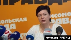Министр образования Крыма Наталья Гончарова