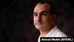 Saleem Kareem Al-Abbassi, Deputy Bureau Chief, Radio Free Iraq. Photo by Ahmad Wadiei RFE/RL.