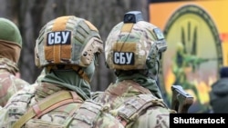 припадници на СБУ во Украина