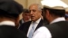 The U.S. special representative for Afghanistan, Zalmay Khalilzad, during talks in the Qatari capital, Doha, in July