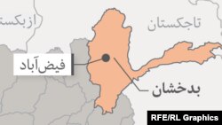 ولایت بدخشان در نقشه افغانستان