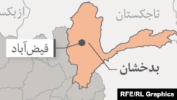 ولایت بدخشان در نقشه افغانستان 