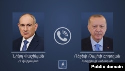 N.Paşinyan və R.T.Ərdoğan