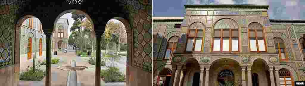 Golestan Palace in Tehran is among the newly named UNESCO World Heritage sites. The walled palace was the seat of government of the Qajar family, which came into power in 1779 and made Tehran the capital.