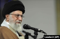 Iranian Supreme Leader Ayatollah Ali Khamenei has been in power for 29 years. (file photo)