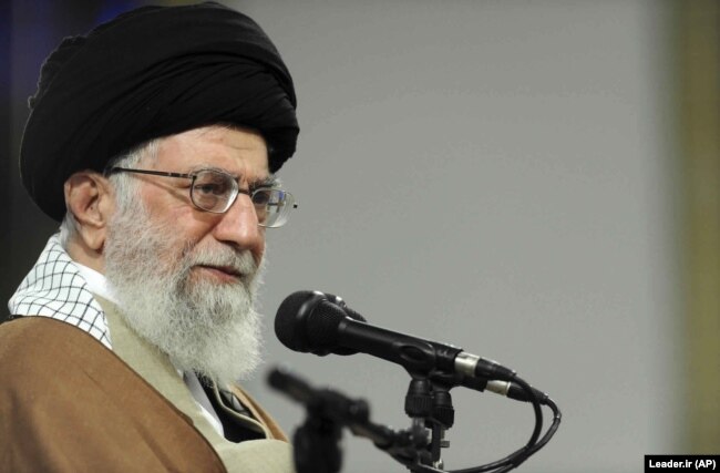 Iranian Supreme Leader Ayatollah Ali Khamenei has been in power for 29 years. (file photo)