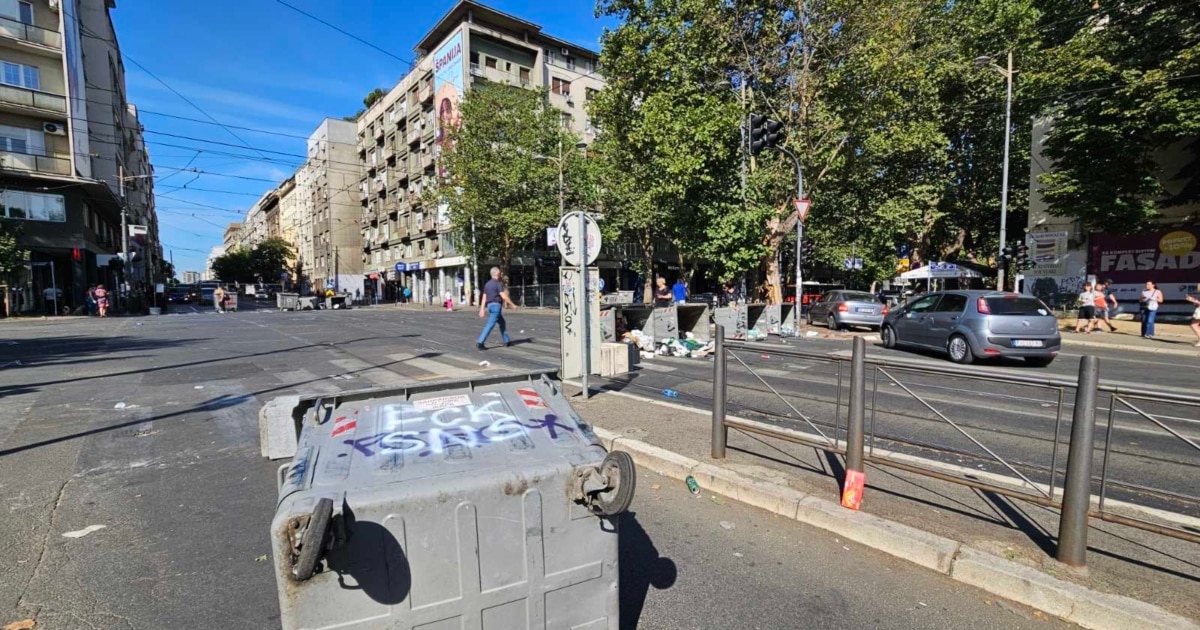Bllokada të reja  mobile  në Beograd