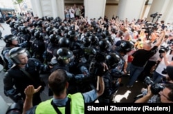 Акция оппозиции в Москве. 27 июля 2019 года.