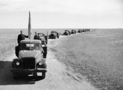 Казахстан, зерно с целины, 8 августа 1954 года