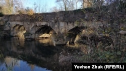 Акведук на реке Черная, Крым, 2020 год
