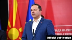 Kryeministri i Maqedonisë së Veriut, Oliver Spasovski. 