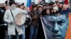 Thousands Rally In Moscow, Other Russian Cities To Mark Anniversary Of Nemtsov Killing