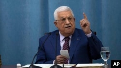 محمود عباس رئیس تشکیلات خودگردان فلسطینی