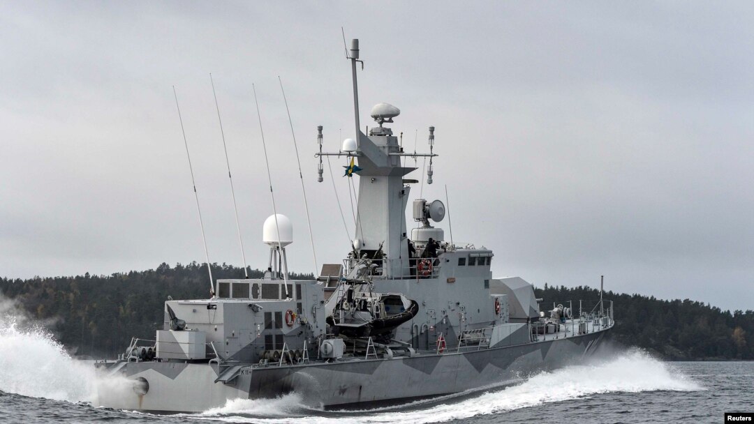 Корвет шведских ВМС "Стокгольм"