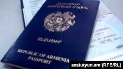 Armenia -- Armenian passports, 14Sep2011