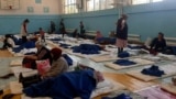 Kyrgyzstan - Citizens evacuated from the village of Kok-Tash (Batken region).