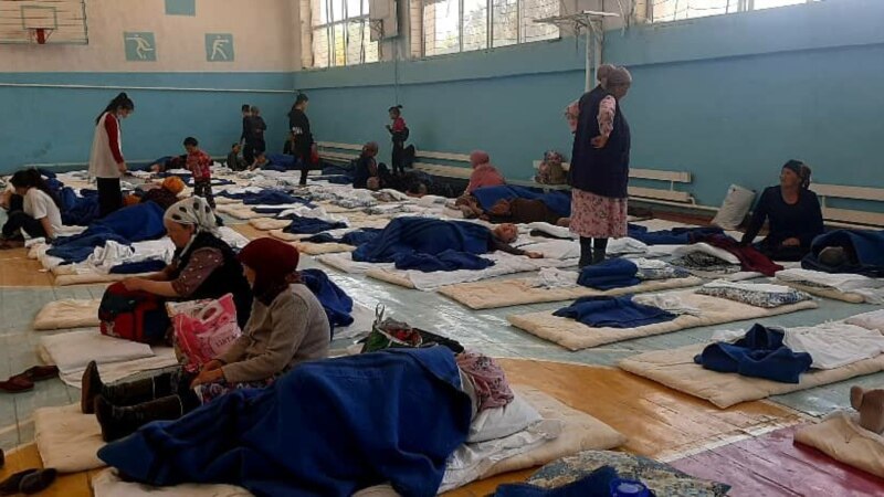 Из села Кок-Таш Баткенской области эвакуировано более 600 человек