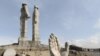 The still-incomplete "peace and brotherhood" monument in Kars during construction in April 2009